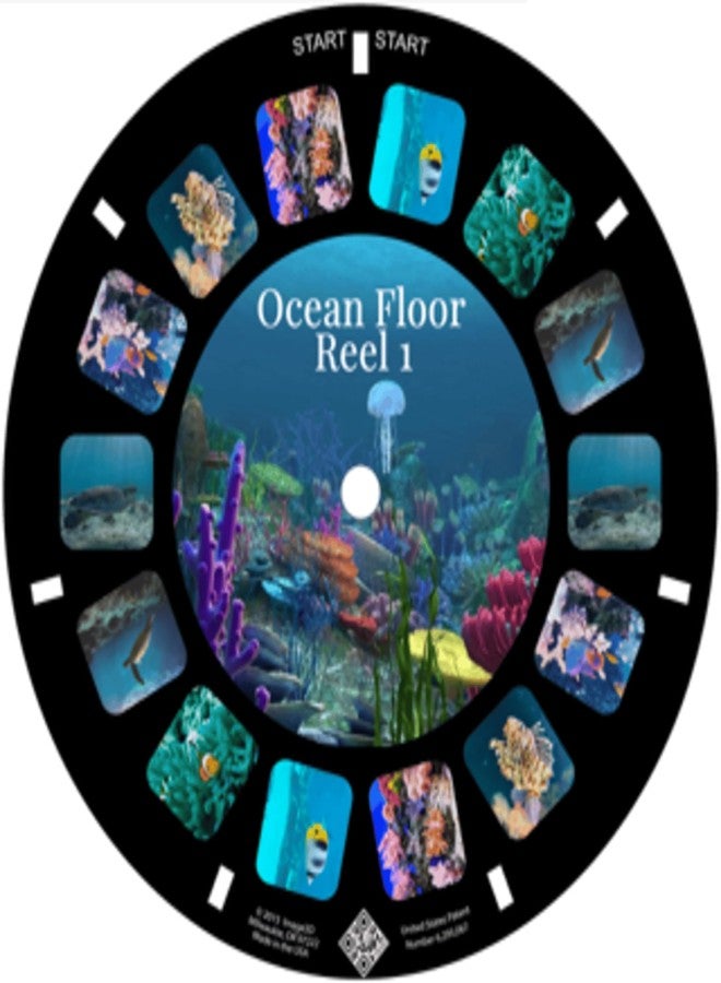 MayKo Ocean Floor Reels for Viewfinder, Compatible with Viewmaster Classic Viewers. Set of 3 (Reels only) - Image 2